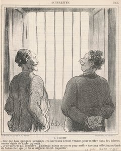 Een Clichy door Honoré Daumier