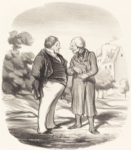Californische Aandeelhouders door Honoré Daumier