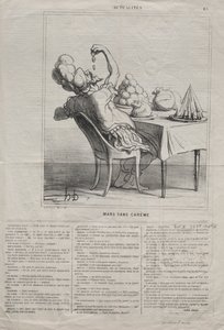 Actualiteiten (Nr. 43): Maart zonder Vasten door Honoré Daumier
