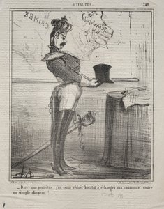 Actualiteiten Nr. 249: Ze zeggen dat ik binnenkort mijn kroon zal moeten ruilen..., 1855