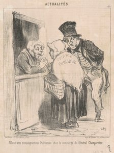 Allant aux renseignements politiques ...