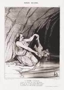 Oude Geschiedenis: Pl. 22, De Doop van Achilles