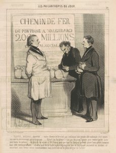 Breng, heren, breng ... door Honoré Daumier
