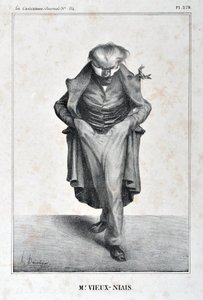 Werk van Honore Daumier (1808-1879). Charivari dateert uit 1833: Serie 