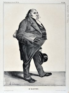 Serie Celebrites de la Caricature "M. Barthe"