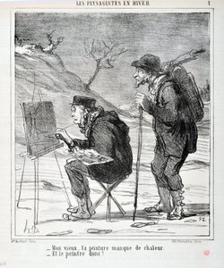 Serie LES LANDSAGISTS IN WINTER 