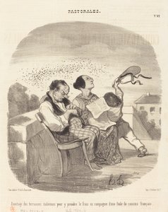 Voordelen van Italiaanse Terrassen... door Honoré Daumier