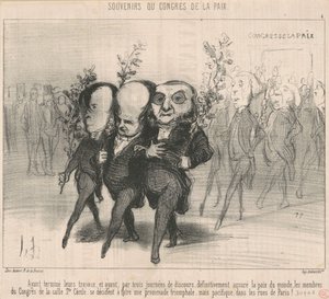 Hun werk voltooid door Honoré Daumier