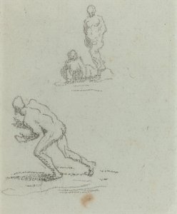 Baden door Honoré Daumier