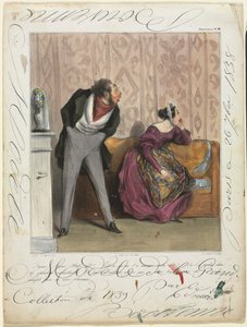 Caricaturana plaat 36: Waarvan! Waarvan! Uw Bruidsschat..., 1837