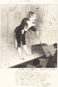 Dramatische Wortel door Honoré Daumier