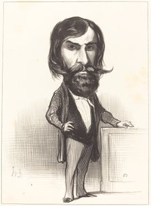 Ch. Ferdinand Gambon door Honoré Daumier