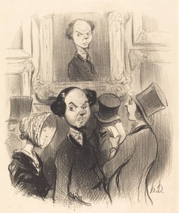 Charmé de se voir exposé...