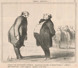 Zoals je laat aankomt op de beurs