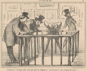 Hoezo, is het in deze kelder dat door Honoré Daumier