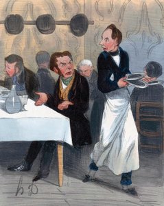 Klagende klant in restaurant