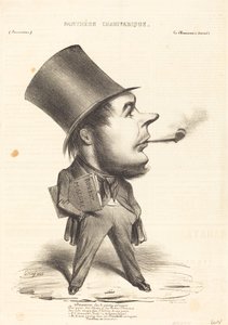 Daumier was de gewone schilder...