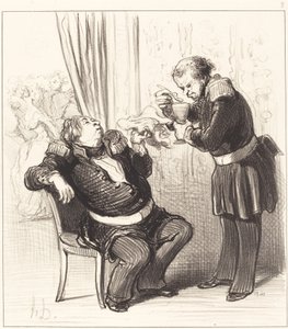 We hebben beslist te veel plezier, Guillochard!... door Honoré Daumier