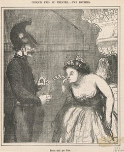 Godin maar niet Trots door Honoré Daumier