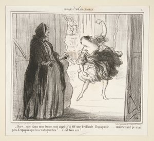 Dire door Honoré Daumier