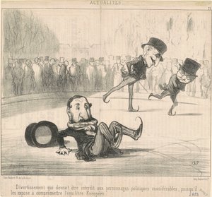 Vermaak dat verboden zou moeten zijn ... door Honoré Daumier