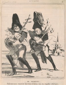 In Walachije door Honoré Daumier