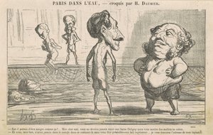 Is het Toegestaan zo Mager te Zijn! door Honoré Daumier