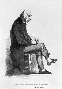 Vader Goriot, illustratie uit 
