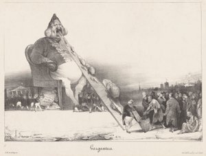 Gargantua door Honoré Daumier