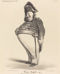 Gros Cupide, va! door Honoré Daumier