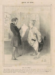 Hotel de la Marine door Honoré Daumier