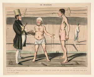 Il est bon que l door Honoré Daumier