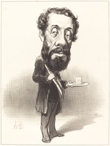 J. Marie-Anne Degousée door Honoré Daumier