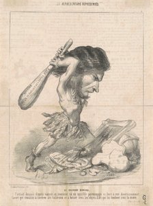 J. Martial Bineau (2e plaat) door Honoré Daumier
