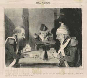 Ik ben de grootste vijand van de facties door Honoré Daumier
