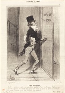 De Zaakwaarnemer door Honoré Daumier