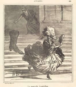De Nieuwe Assepoester door Honoré Daumier