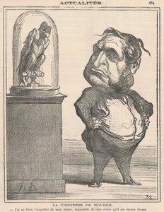 Het verdriet van Rouher door Honoré Daumier
