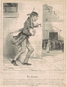 De mier door Honoré Daumier
