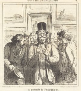 De wandeling van de invloedrijke criticus