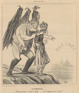 De verleider door Honoré Daumier