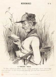 De Parijse jager door Honoré Daumier
