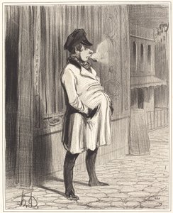 De Klapper door Honoré Daumier