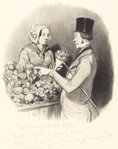 De Dag waarop men galant moet zijn door Honoré Daumier