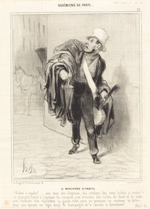 De Kleermaker door Honoré Daumier