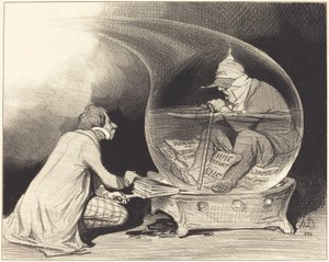 Le Rajeunissement du Constitutionnel door Honoré Daumier