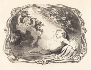 De slaap van Endymion-Berryer