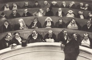 Le Ventre Legislatif (De Wetgevende Buik) door Honore Daumier, 1834