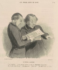 De geïllustreerde rebus door Honoré Daumier