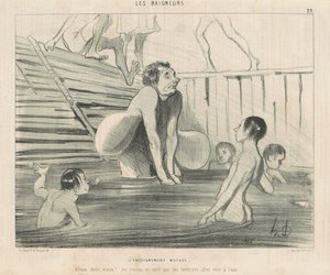 Het wederzijds onderwijs door Honoré Daumier